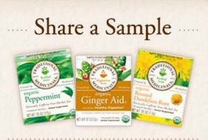 traditional medicinals tea sample