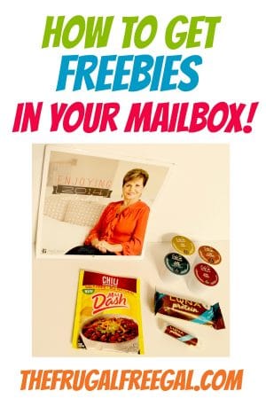 how to get freebies in your mailbox