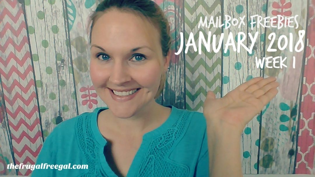 YouTube Video: Mailbox Freebies – January 2018: Week 1