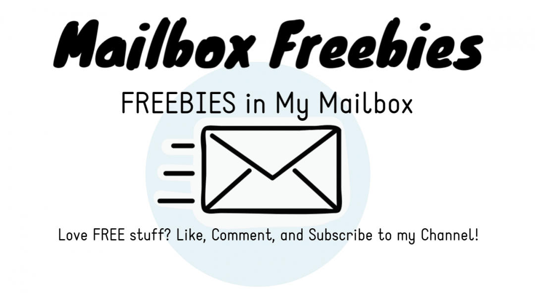 YouTube Video: Mailbox Freebies August 2019