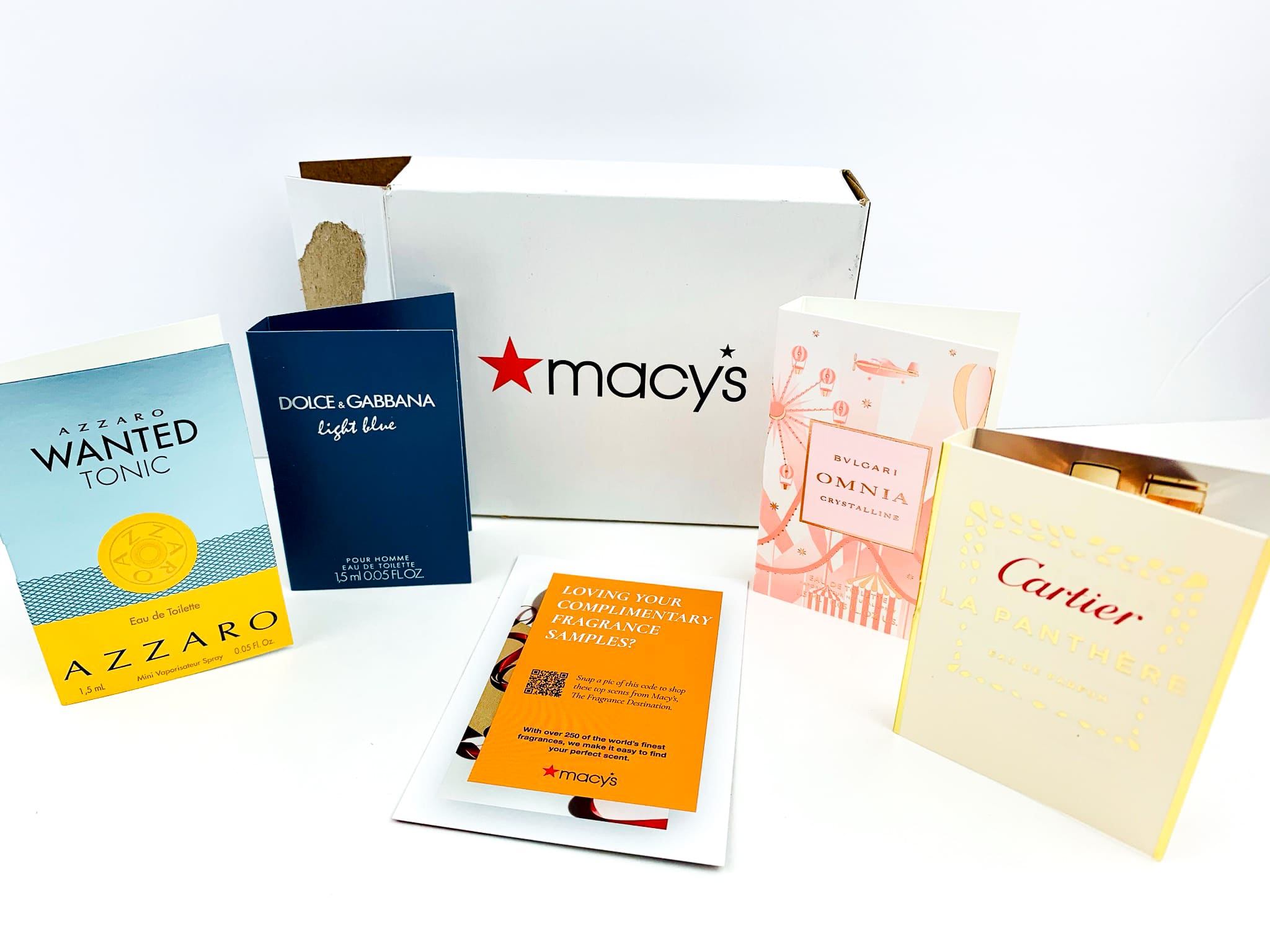 free perfume samples from macy's