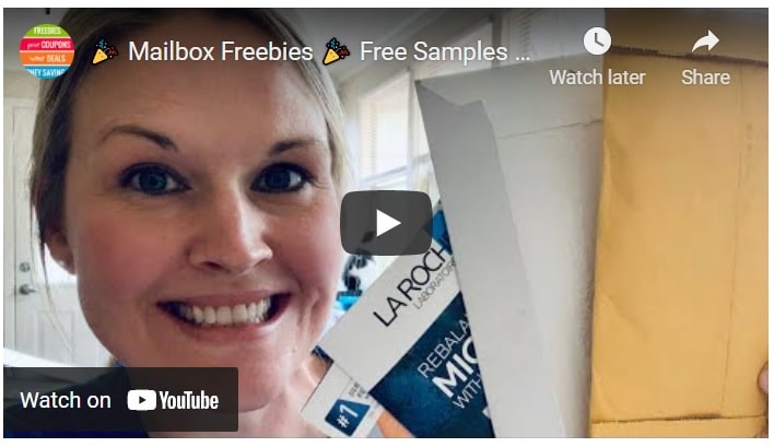 YouTube Videos: Mailbox Freebies and Giveaway Wins (April 2022)
