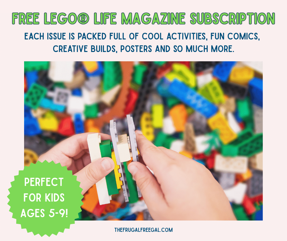 FREE LEGO® Life Magazine Subscription for Kids (Ages 5–9)