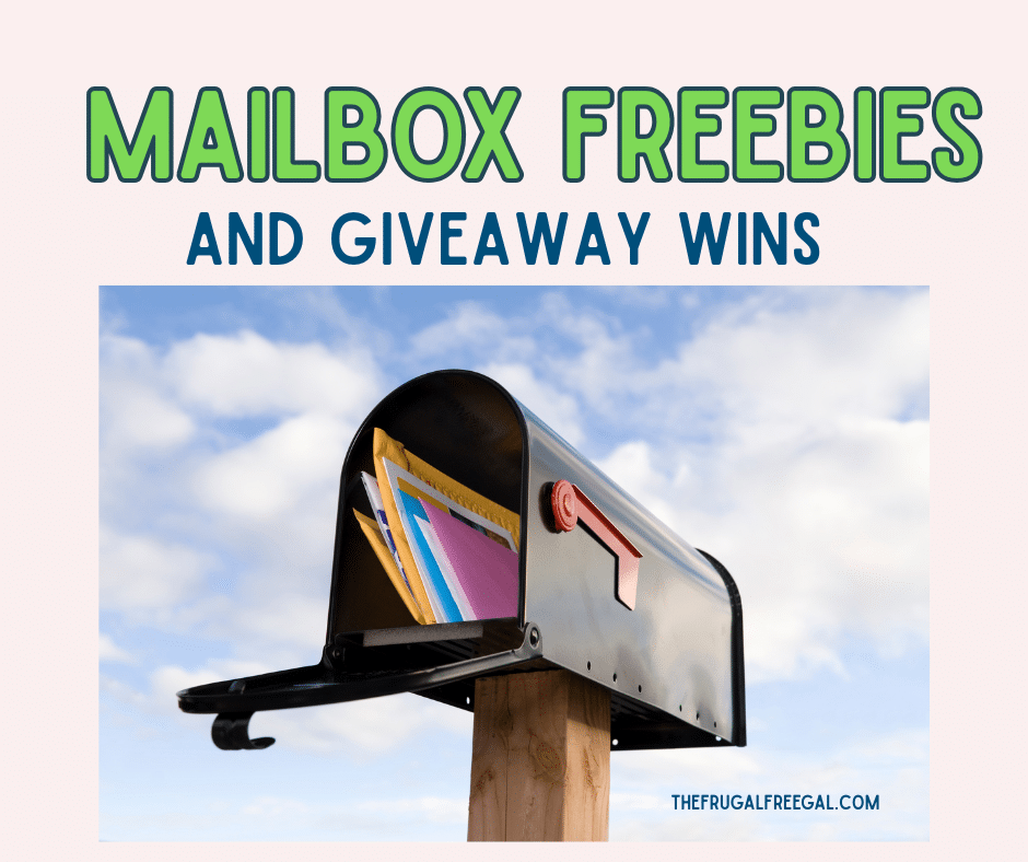 Mailbox Freebies and Giveaway Wins