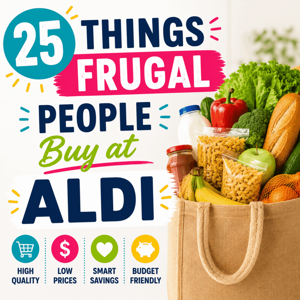 25 Things Frugal People Buy at Aldi