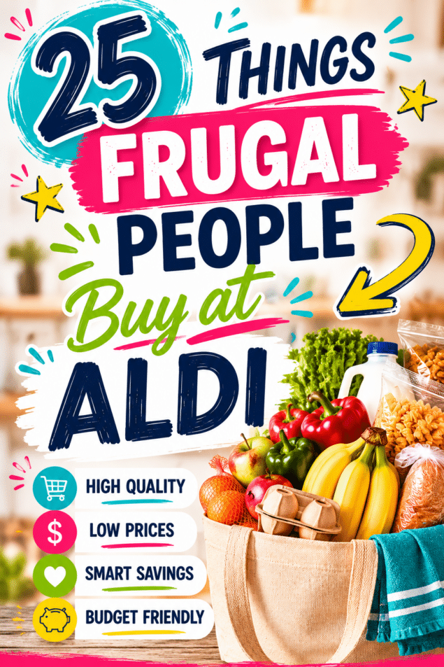 25 Things Frugal People Buy at Aldi