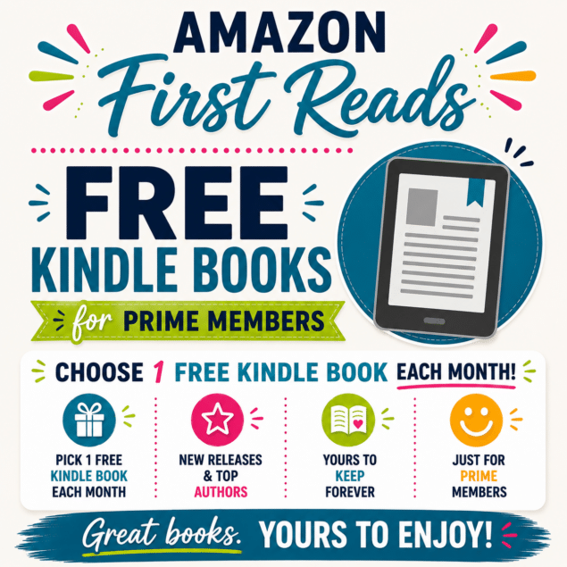 Amazon First Reads: How to Get Free eBooks Every Month as a Prime Member