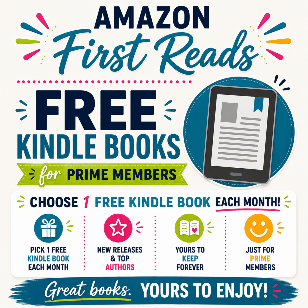 Amazon First Reads: How to Get Free eBooks Every Month as a Prime Member