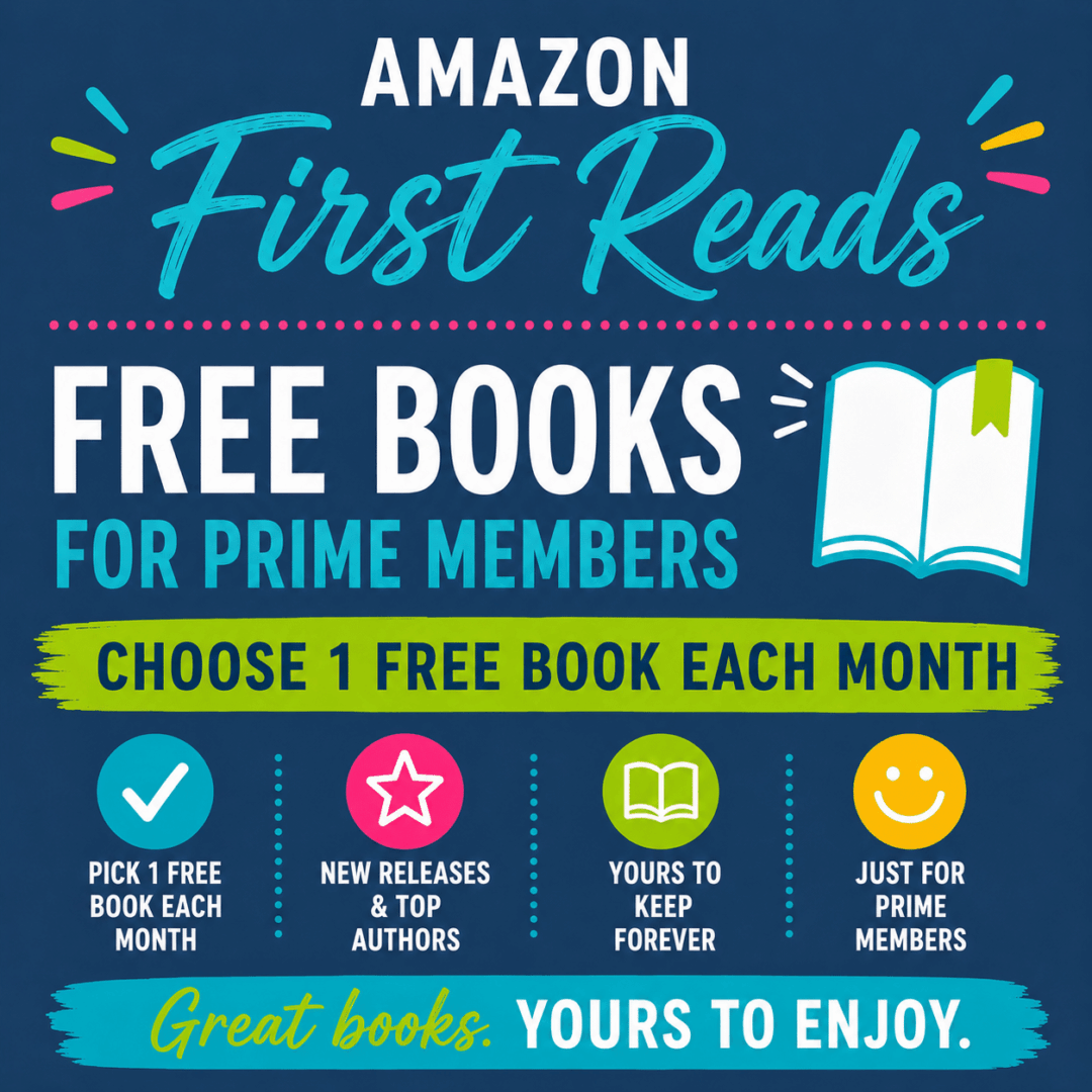 Amazon First Reads: How to Get Free eBooks Every Month as a Prime Member