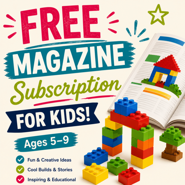 FREE LEGO® Life Magazine Subscription for Kids (Ages 5–9)