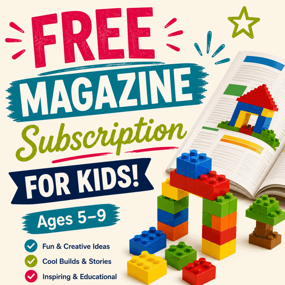FREE LEGO® Life Magazine Subscription for Kids (Ages 5–9)
