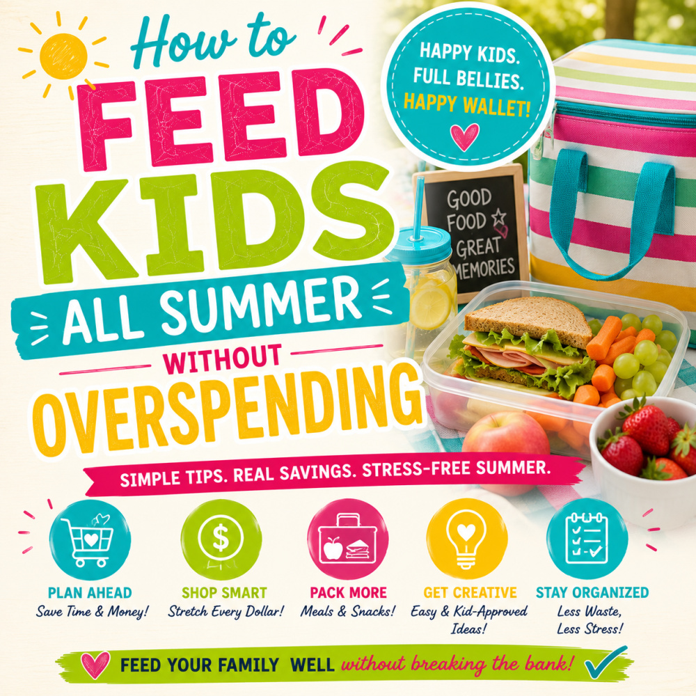 How to Feed Kids All Summer Without Overspending