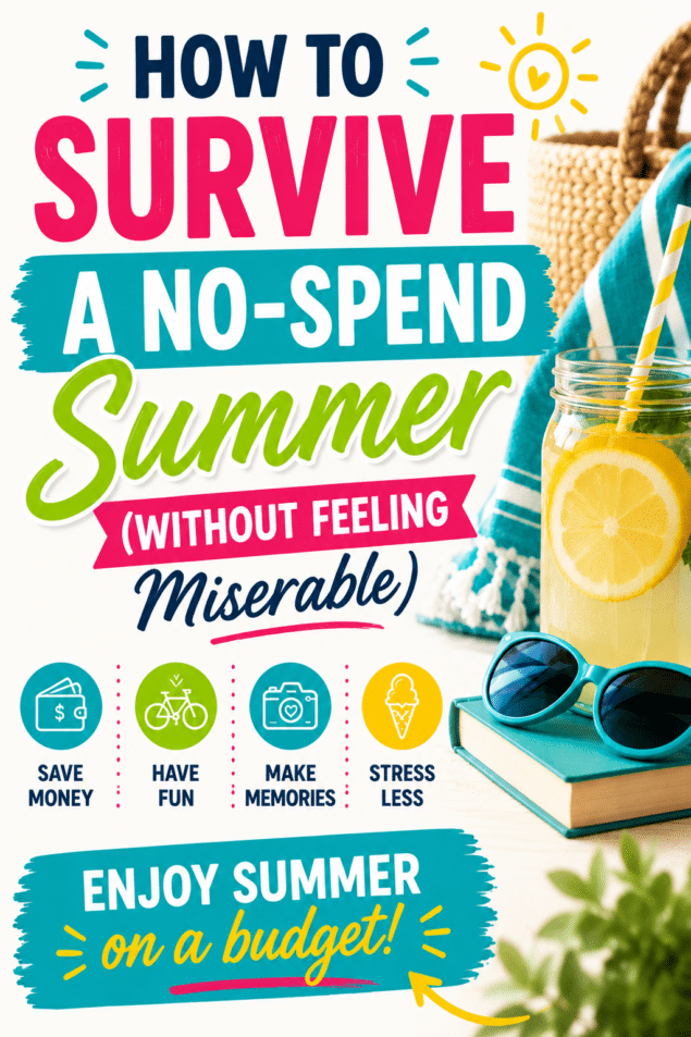 How to Survive a No-Spend Summer (Without Feeling Miserable)