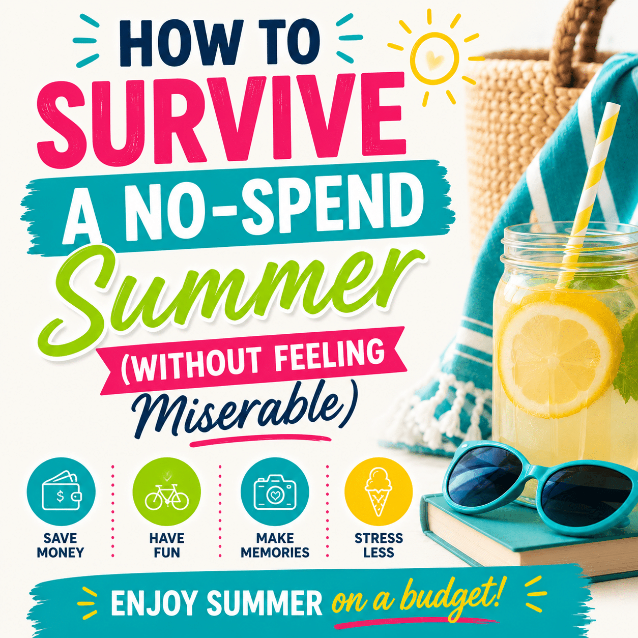 How to Survive a No-Spend Summer (Without Feeling Miserable)