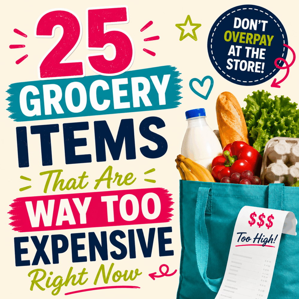 25 Grocery Items That Are Way Too Expensive Right Now