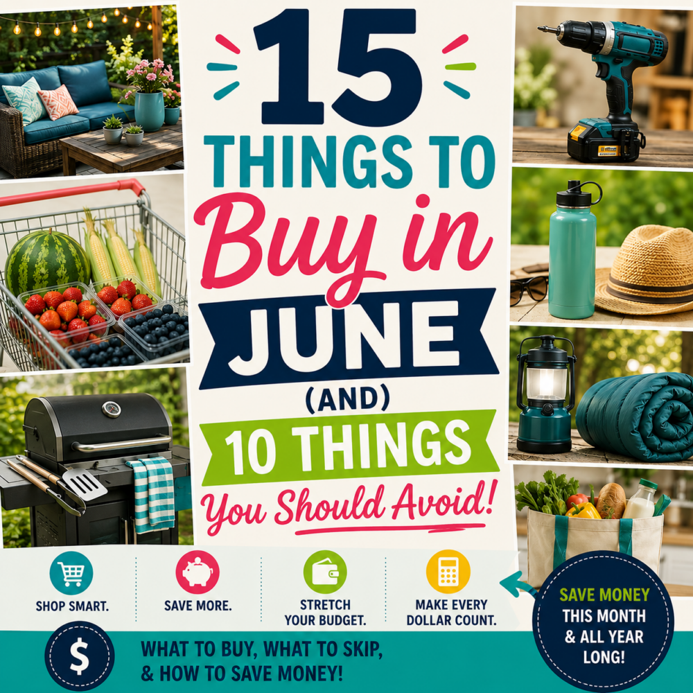 15 Things to Buy in June (And 10 Things You Should Avoid)