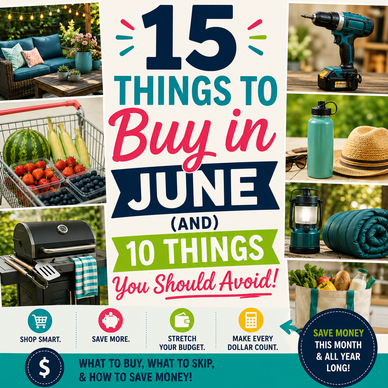 15 Things to Buy in June (And 10 Things You Should Avoid)