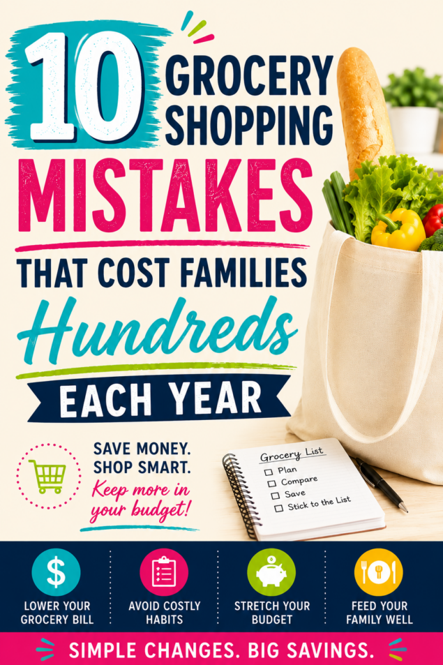Grocery Shopping Mistakes That Cost Families Hundreds Each Year