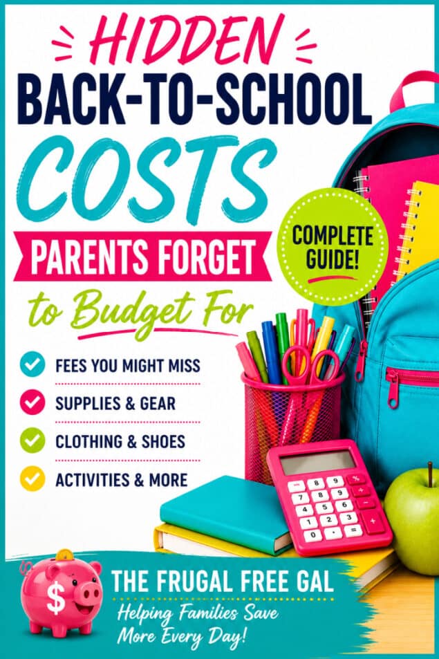 Hidden Back to School Costs