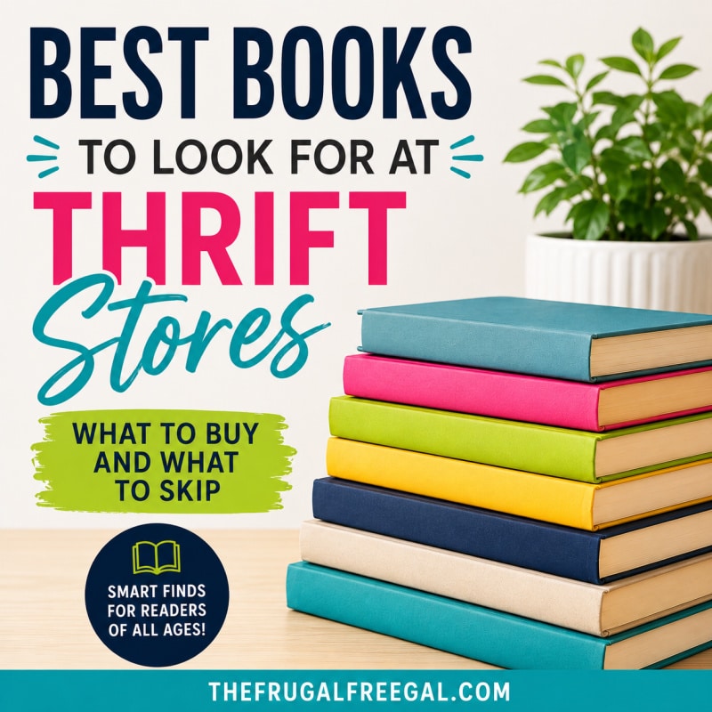 Best Books to Look for at Thrift Stores: What to Buy and What to Skip